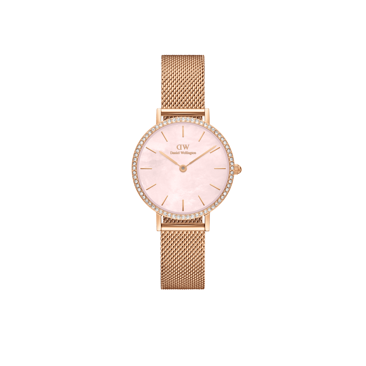 Petite Lumine Bezel Melrose Pink MOP