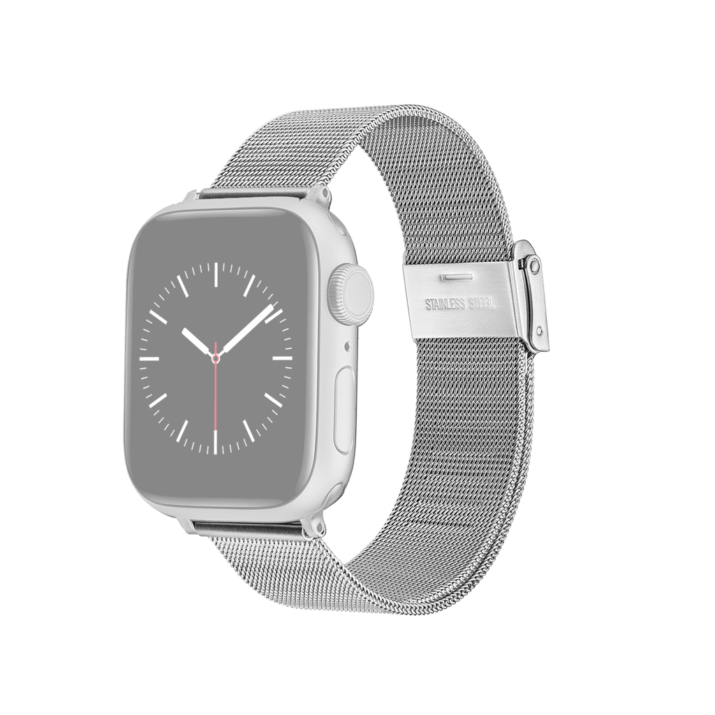 Smartwatch Strap Mesh Silver