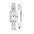 Quadro 5-Link + Classic Lumine Bracelet Silver Set