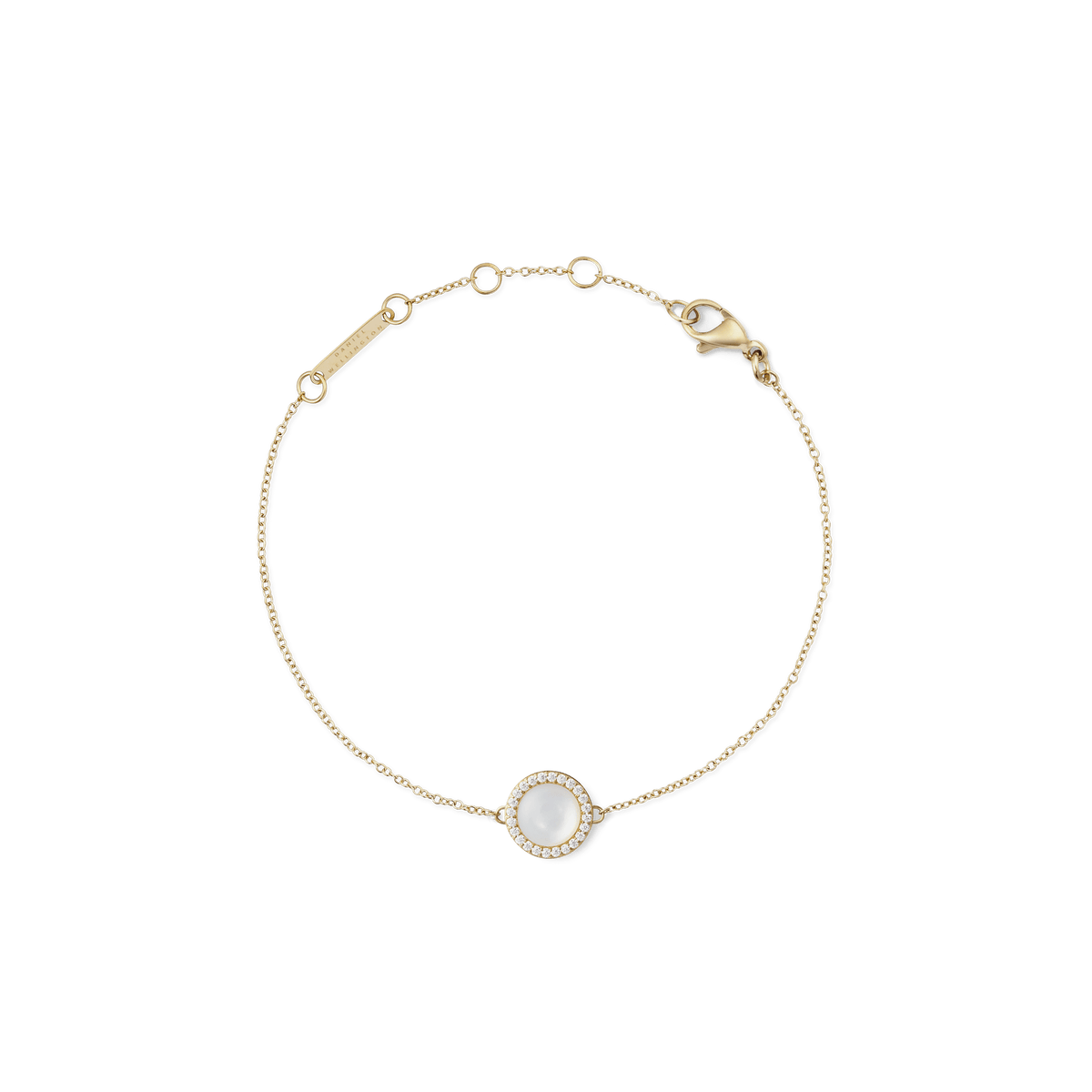 Audrey Bracelet Mother of Pearl Gold