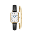 Quadro Roman Numerals Sheffield & Classic Bracelet Gold