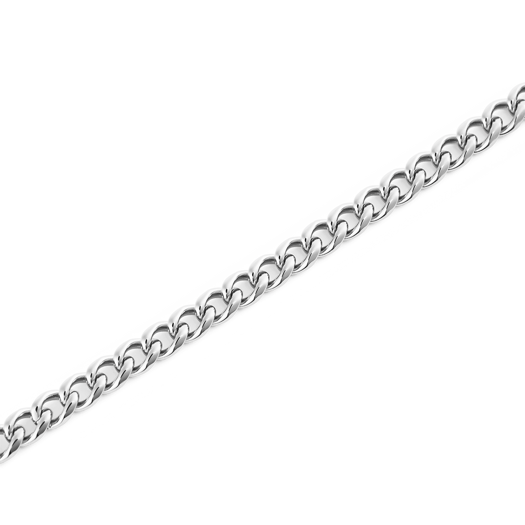 Ellipse 4mm Bracelet Silver